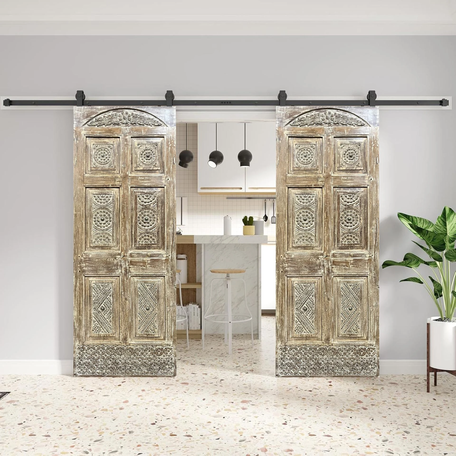 Embracing the Sensuous Chaos of Vintage Carved Doors