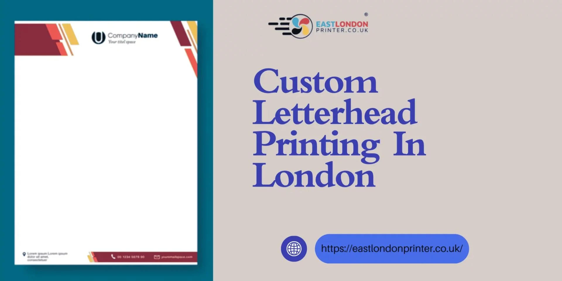 Custom Letterhead Printing in London – Affordable & Unique for Your Business