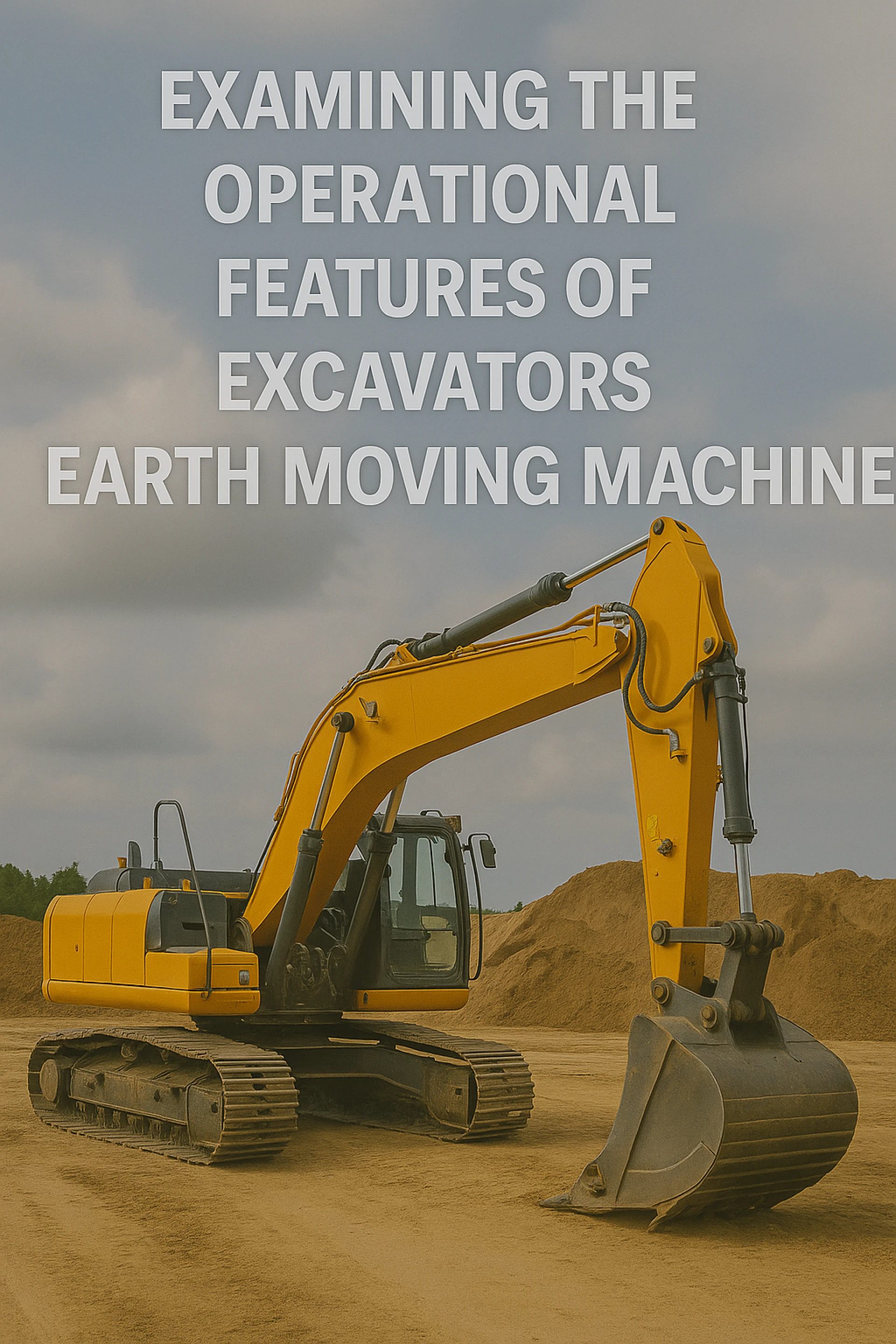 Examining The Operational Features Of Excavators Earth Moving Machines