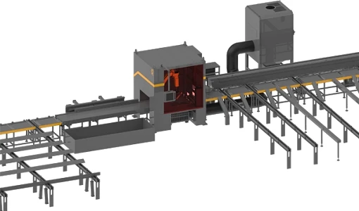 3D Robot Laser Cutting Machine
