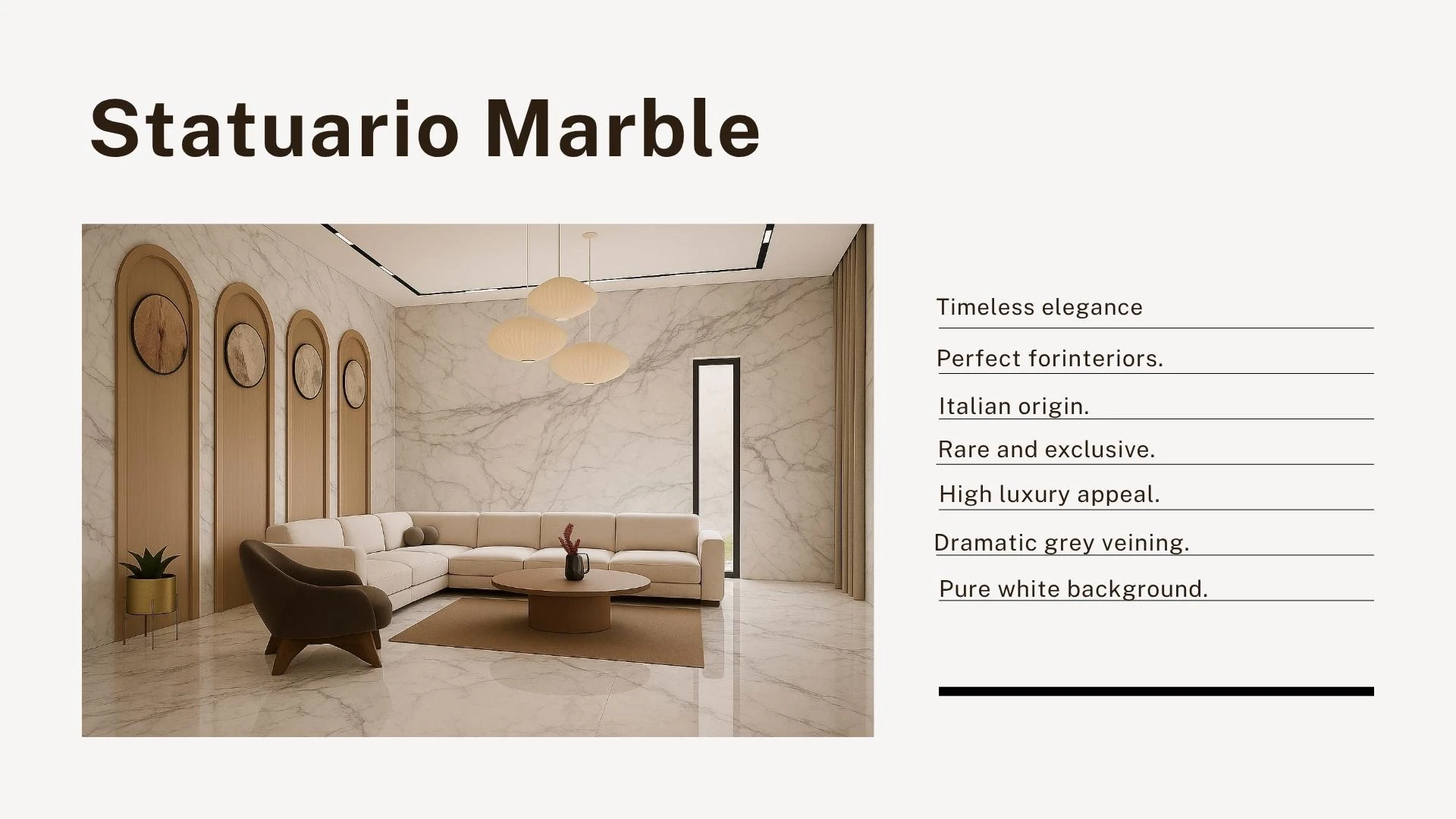Statuario Marble: The Epitome of Luxury and Elegance