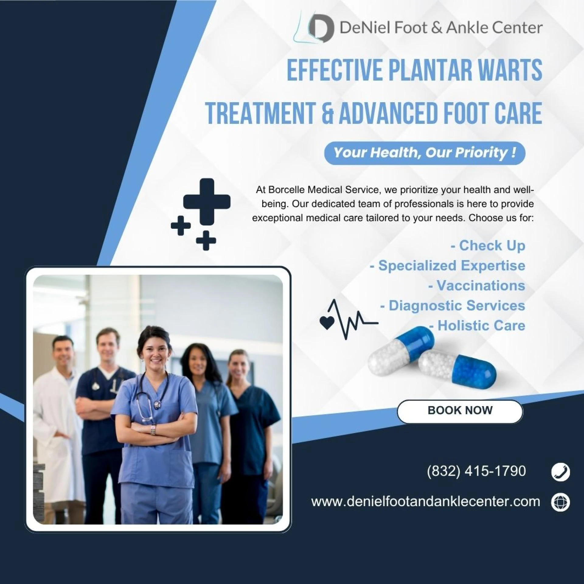 Effective Plantar Warts Treatment & Advanced Foot Care