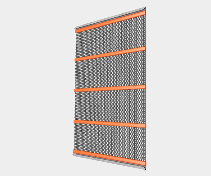 Triangle Opening Self-cleaning Screen