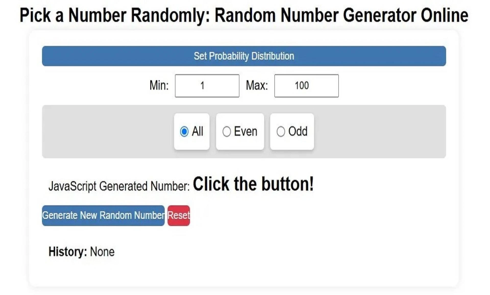 Know about Random Number Generator
