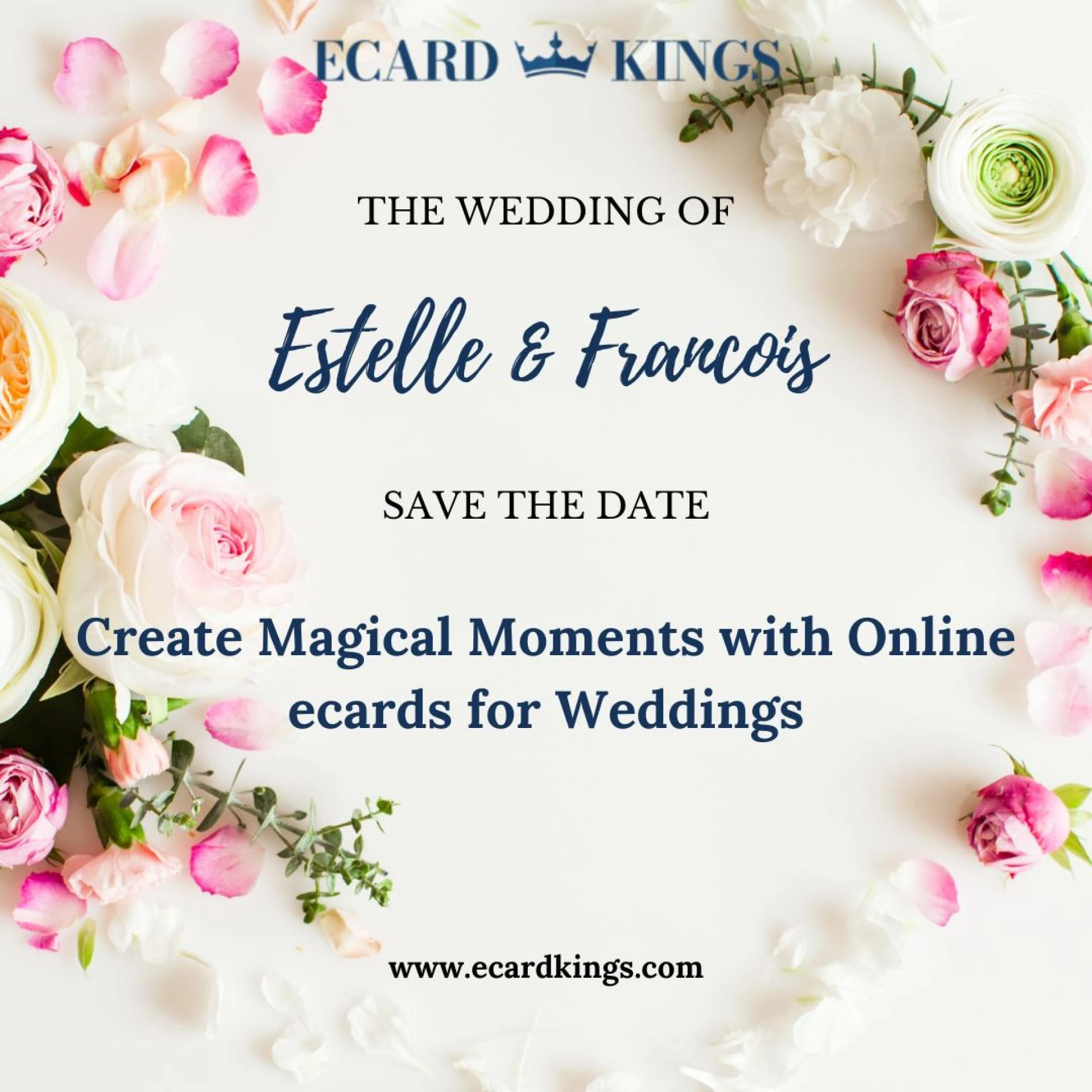 Create Magical Moments with Online ecards for Weddings
