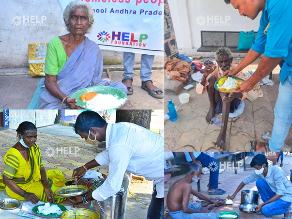 Donate to Feed the Homeless Elderly and Street Children