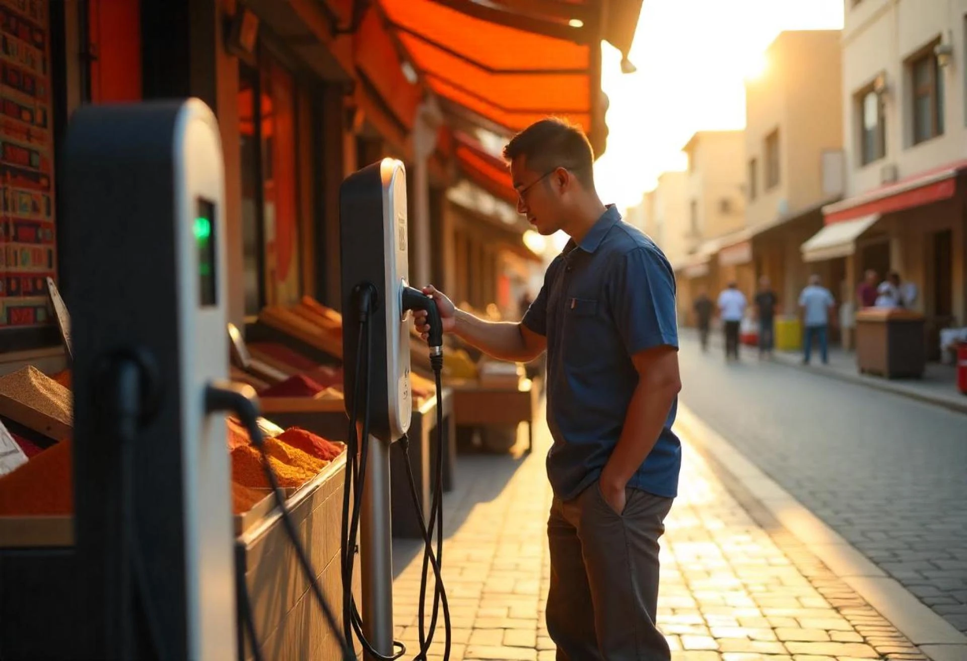 EV charger supplier with installation service in Dubai