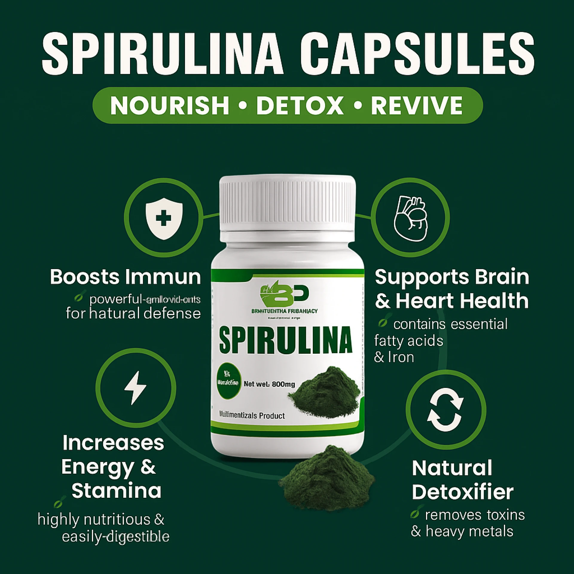 Spirulina Capsules