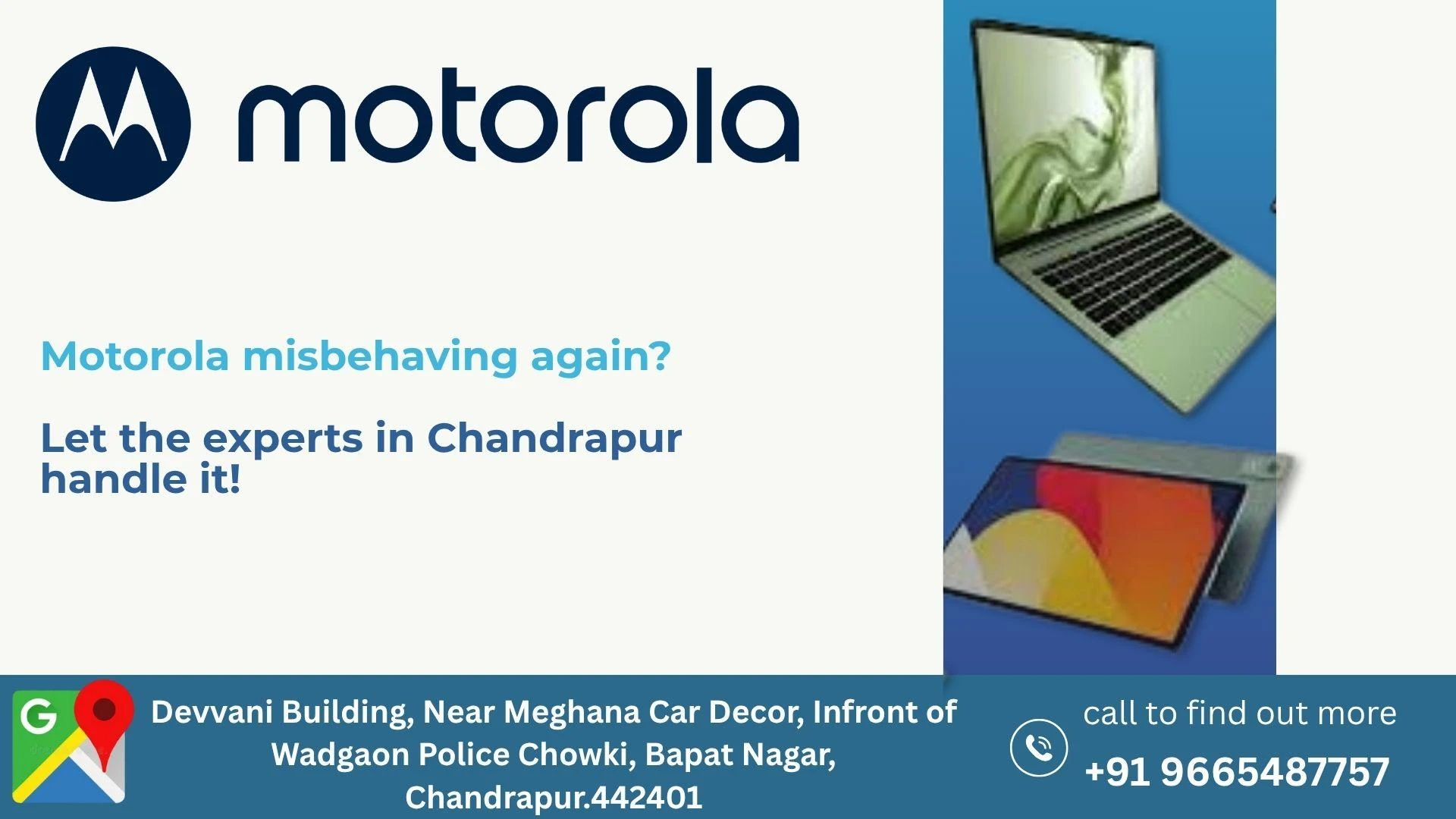 Get Professional Support at Motorola Service Center in Chandrapur