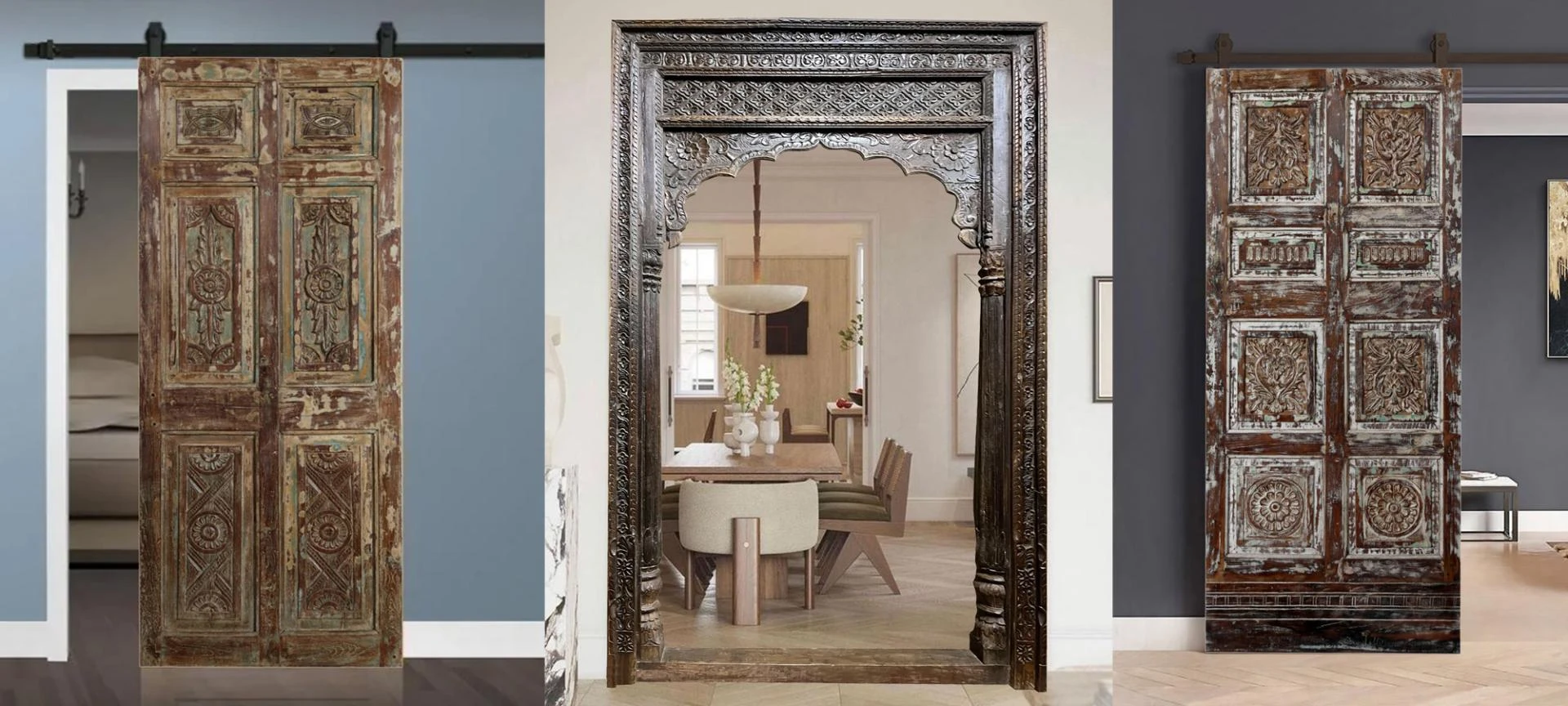 Bohemian Farmhouse Luxury: Elevating Interiors with Carved Statement Pieces