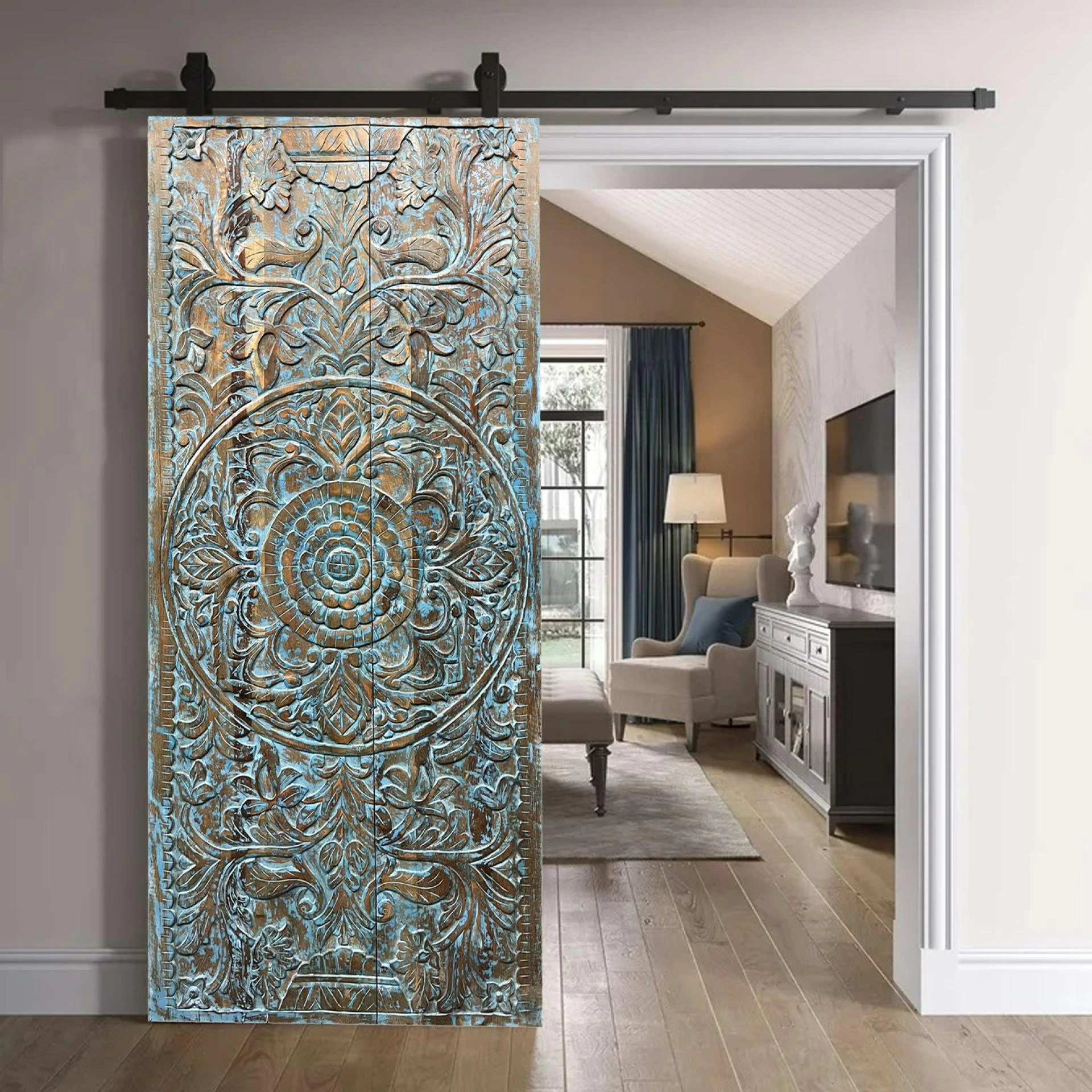 Ranch Revival: Statement Doors & Artisanal Elegance