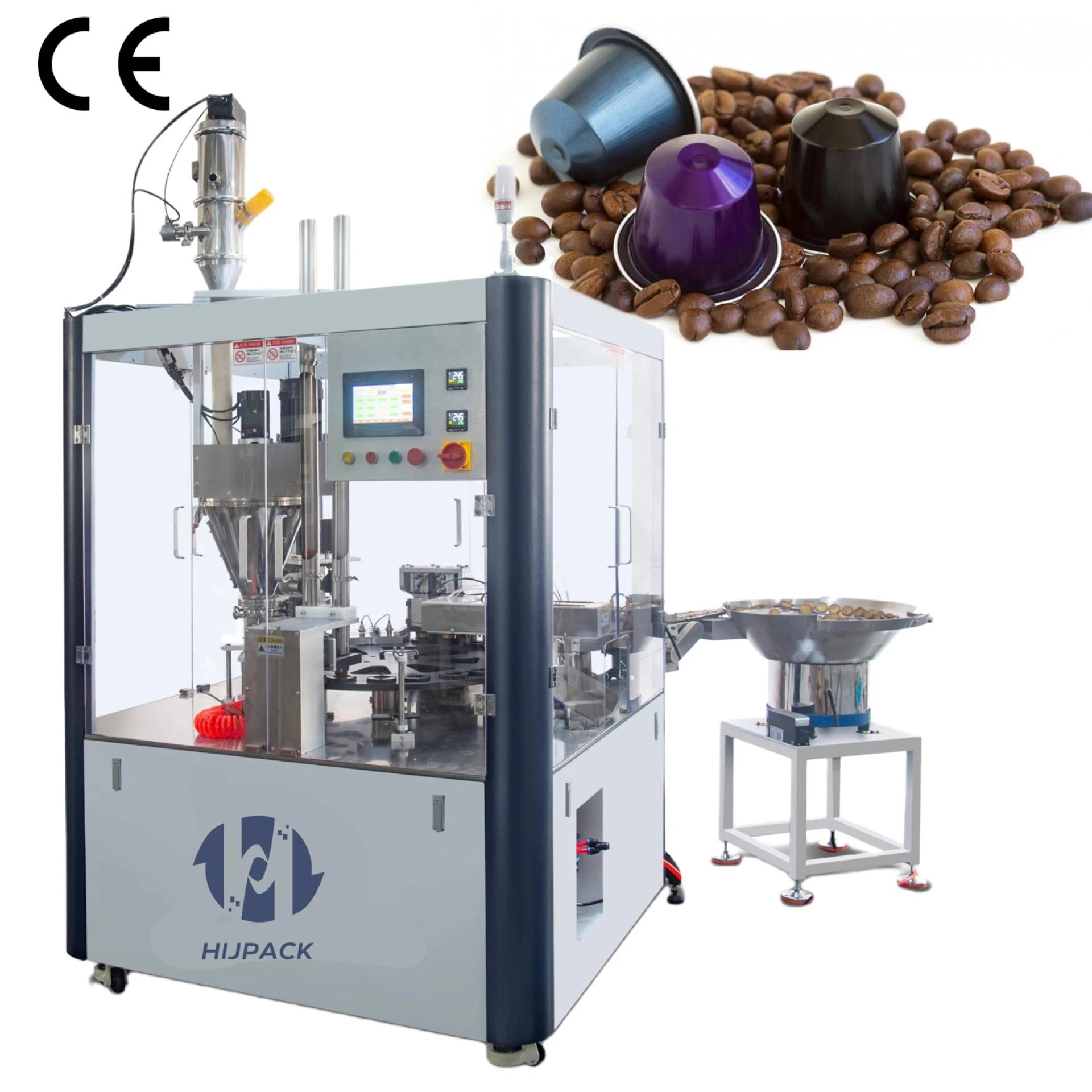 CUSTOM NESPRESSO COFFEE CAPSULE FILLING SEALING MACHINE CHINA MANUFACTURER