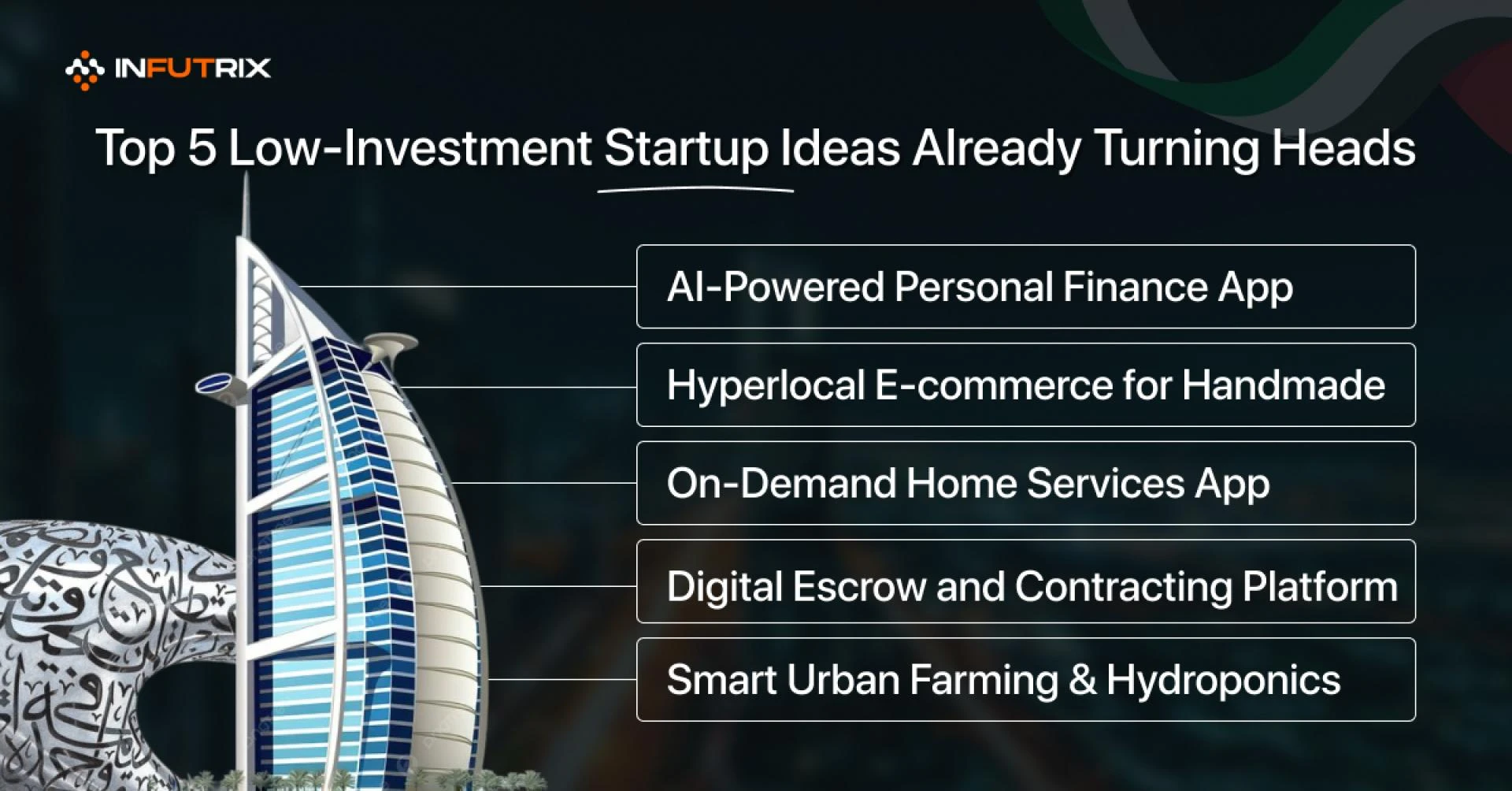 12 Low-Investment Startup Ideas in the UAE That Don’t Need a Million-Dollar Pitch Deckle