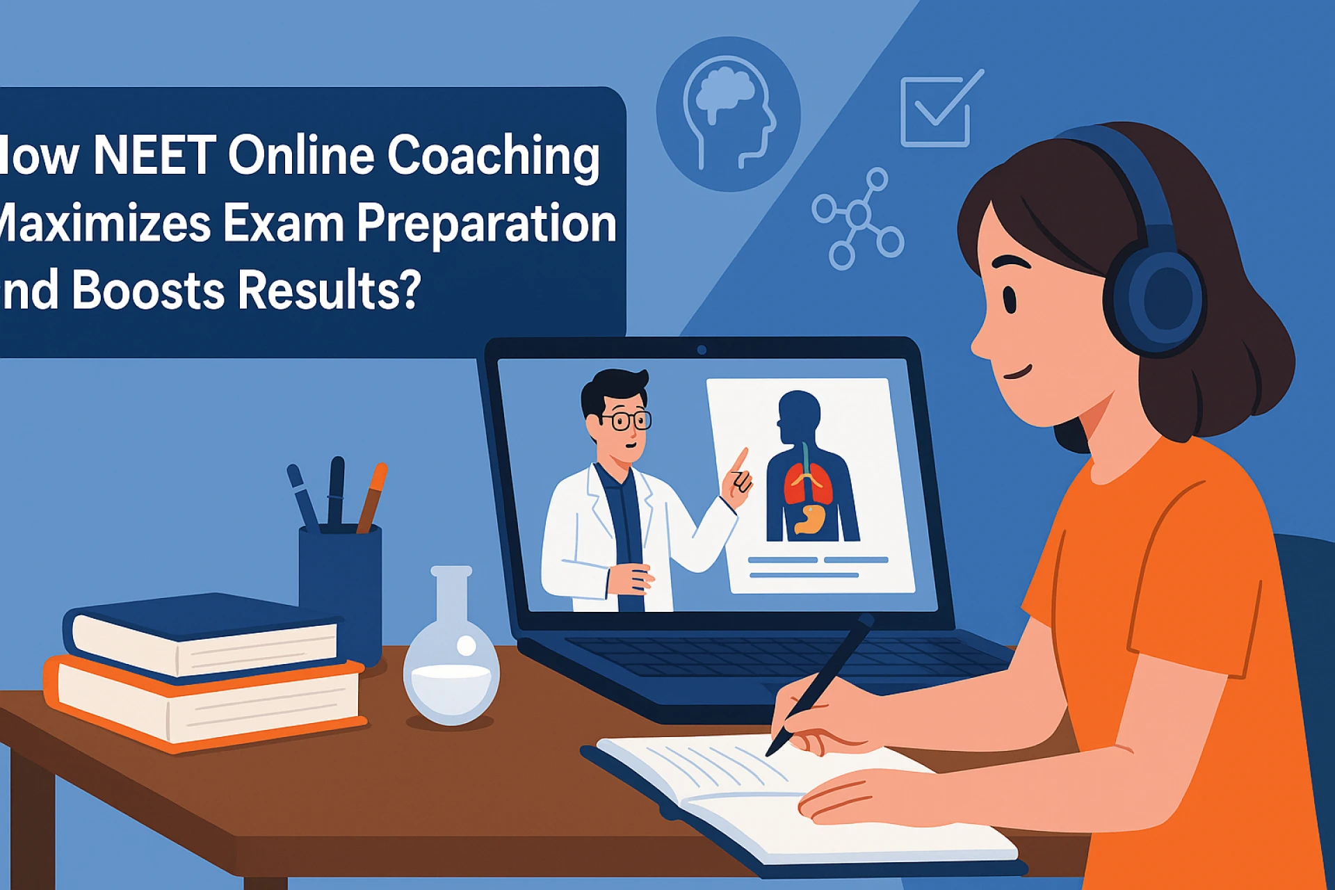 How NEET Online Coaching Maximizes Exam Preparation and Boosts Results?
