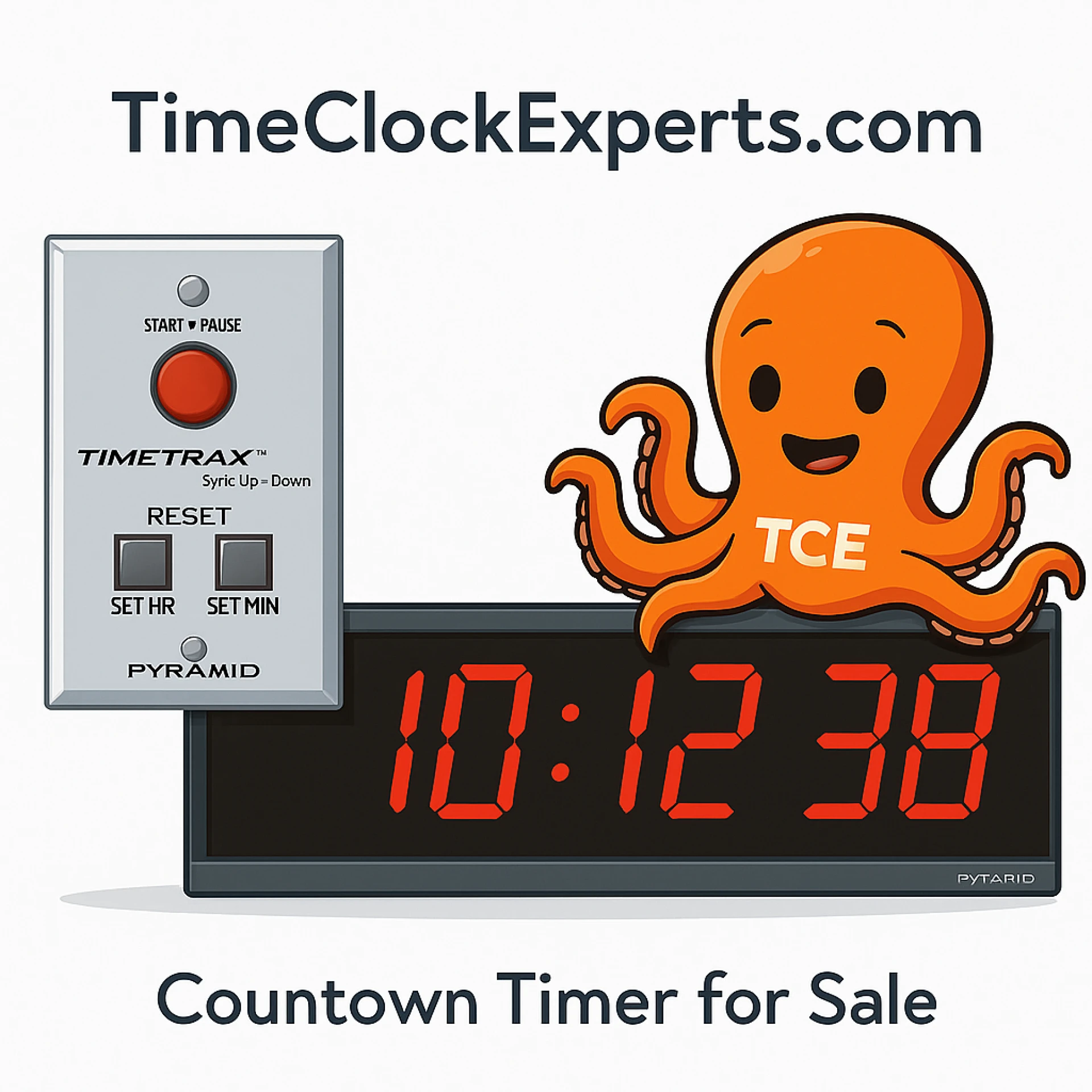 Countdown Timer for Sale: Precision Timing for Aviation, Healthcare, Warehouses & More