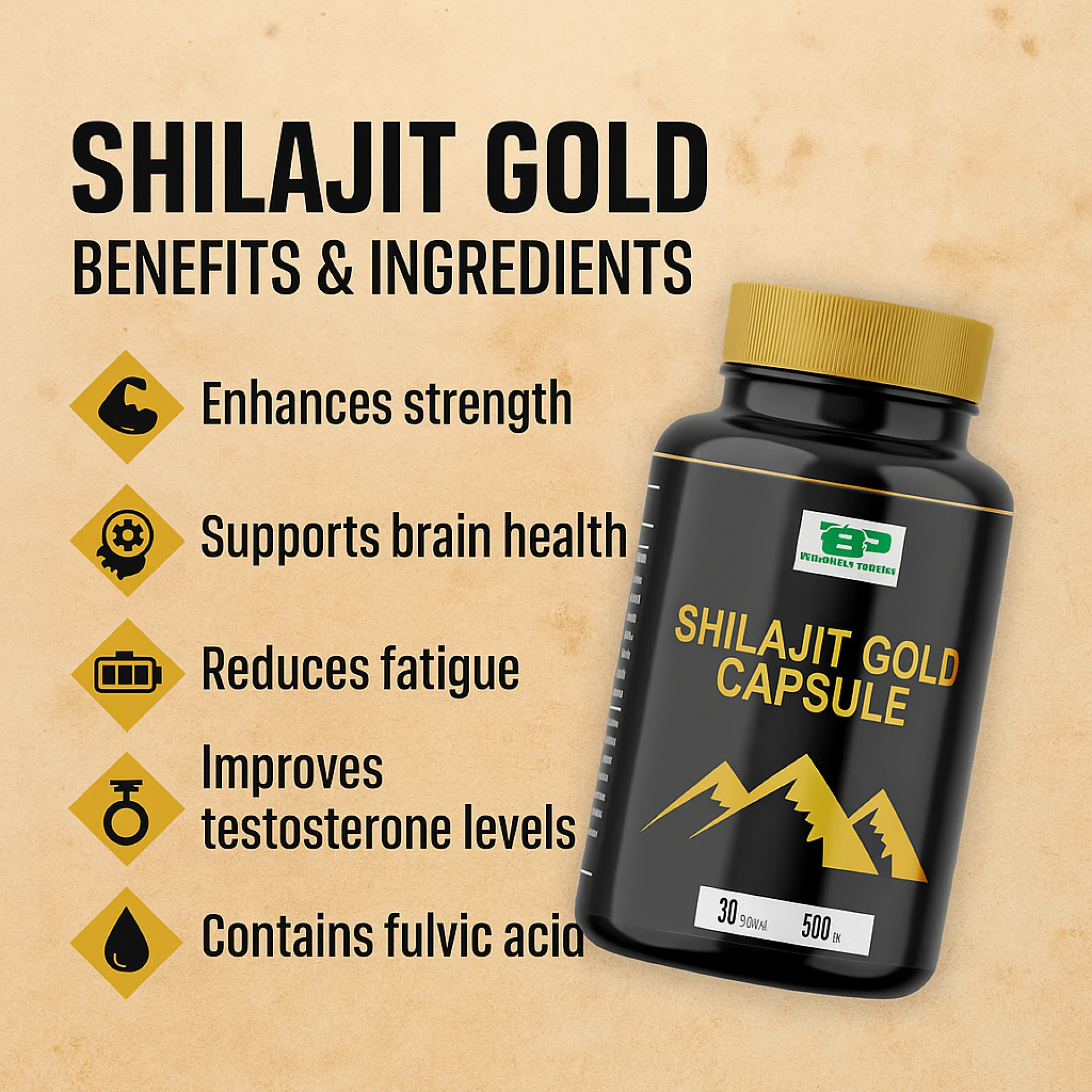  Shilajit Gold Capsule 