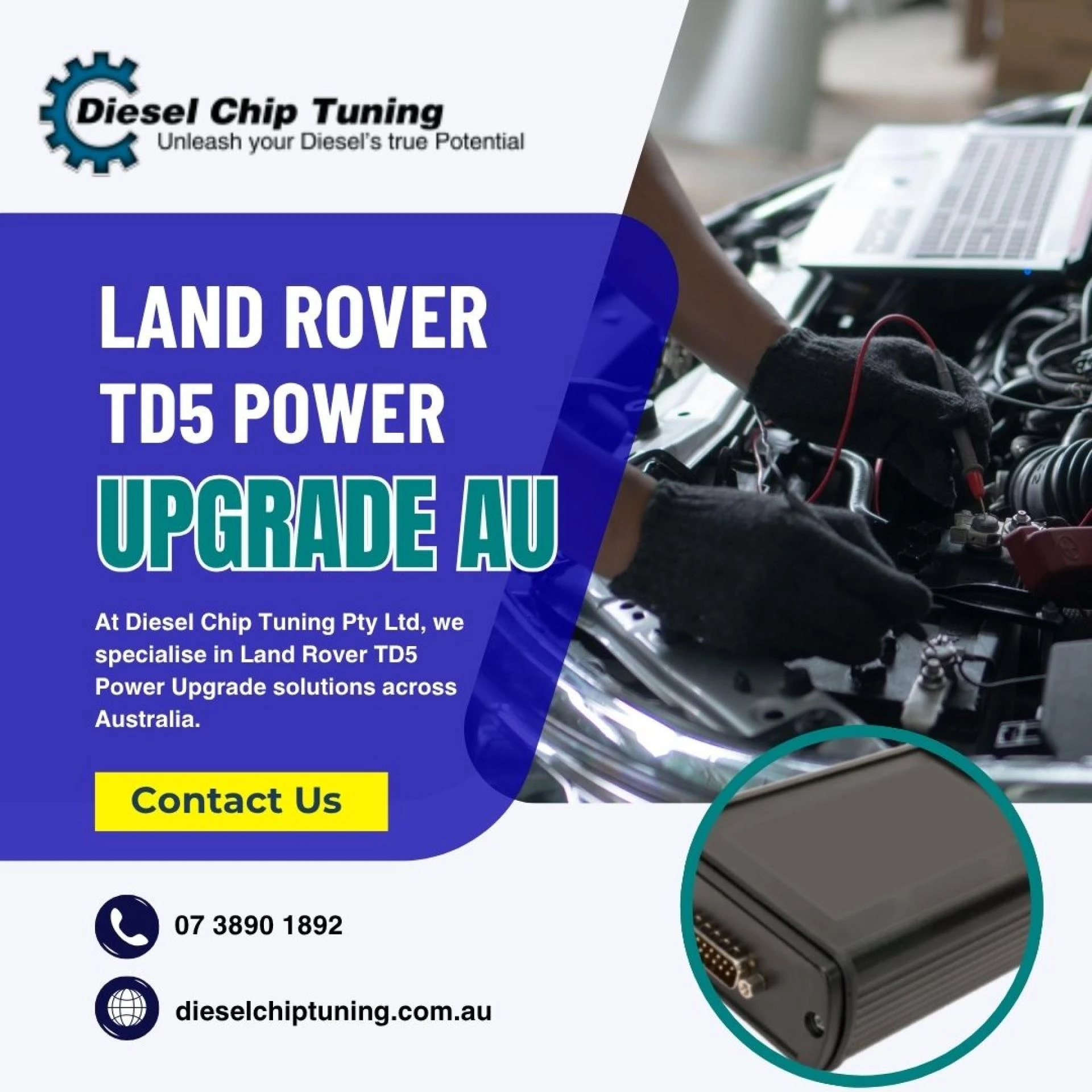 Land Rover TD5 Power Upgrade AU – Reliable Tuning by Diesel Chip Tuning Pty Ltd