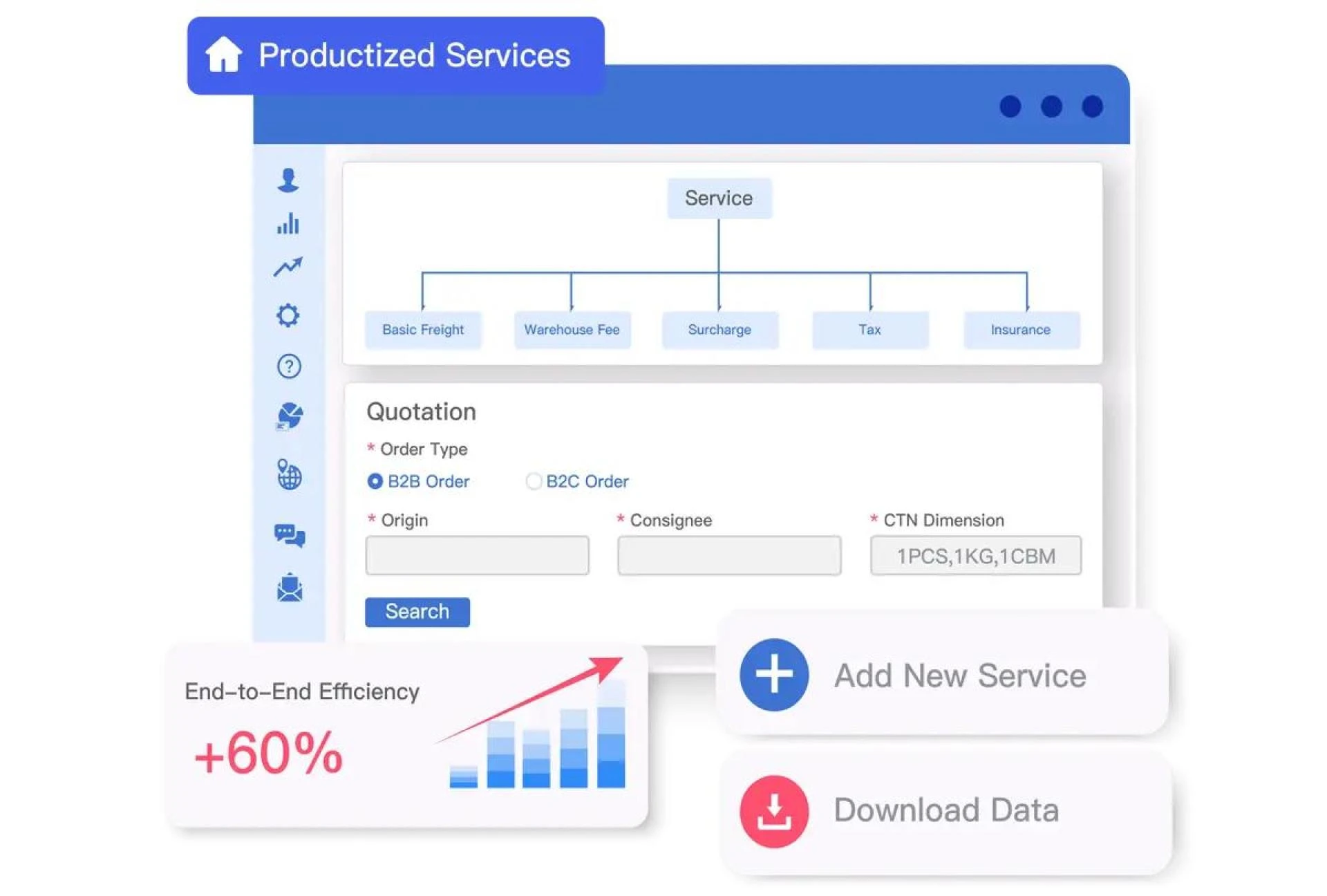 End-to-end & Warehouse Management - eTower