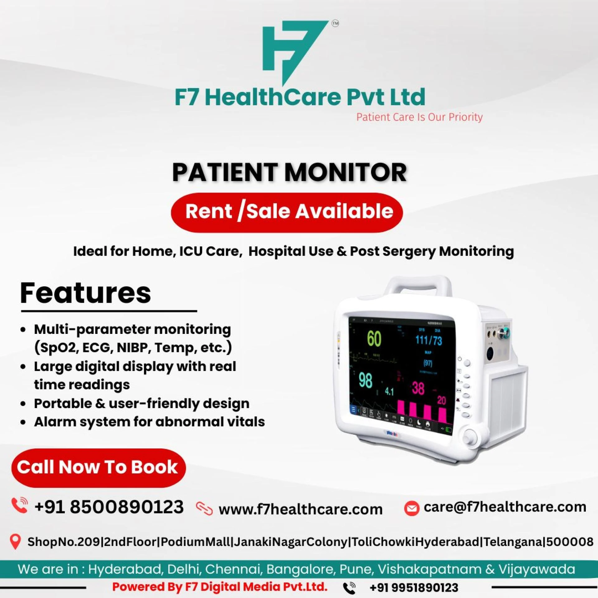 Why Every Home Care Setup Needs a Patient Monitor Today