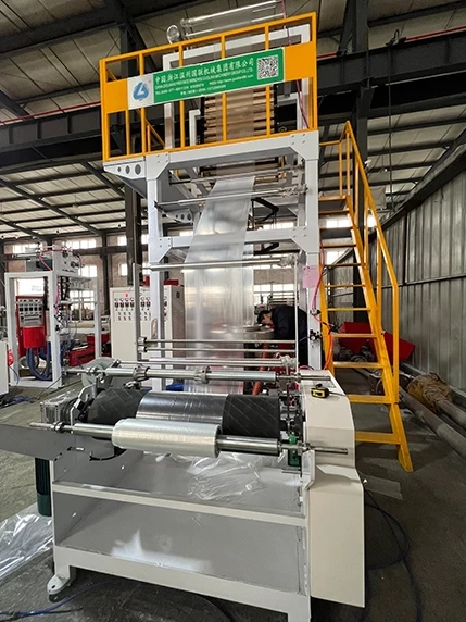 HDPE/LDPE/PLA Mono Layer Blown Film Machine