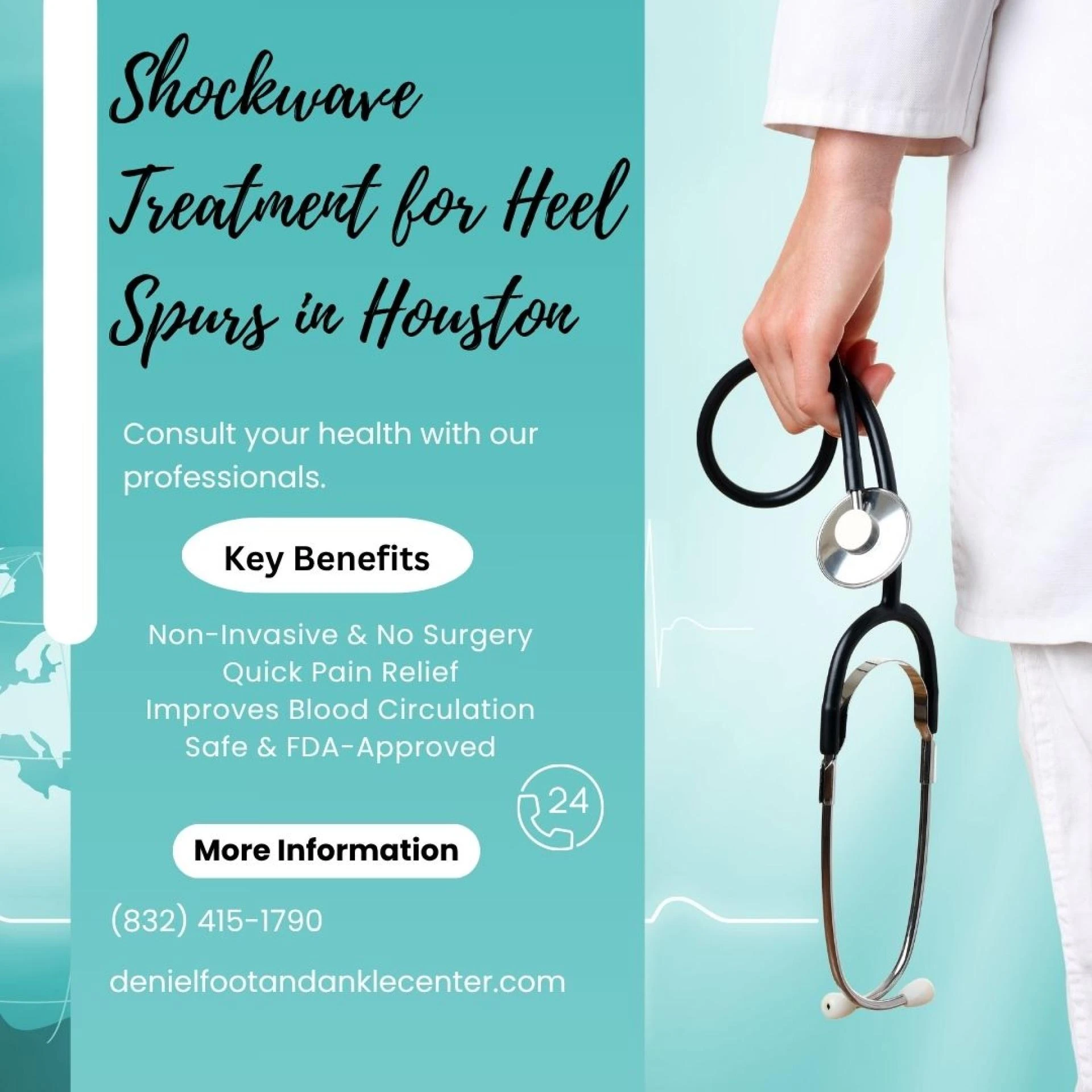 Shockwave Treatment for Heel Spurs in Houston