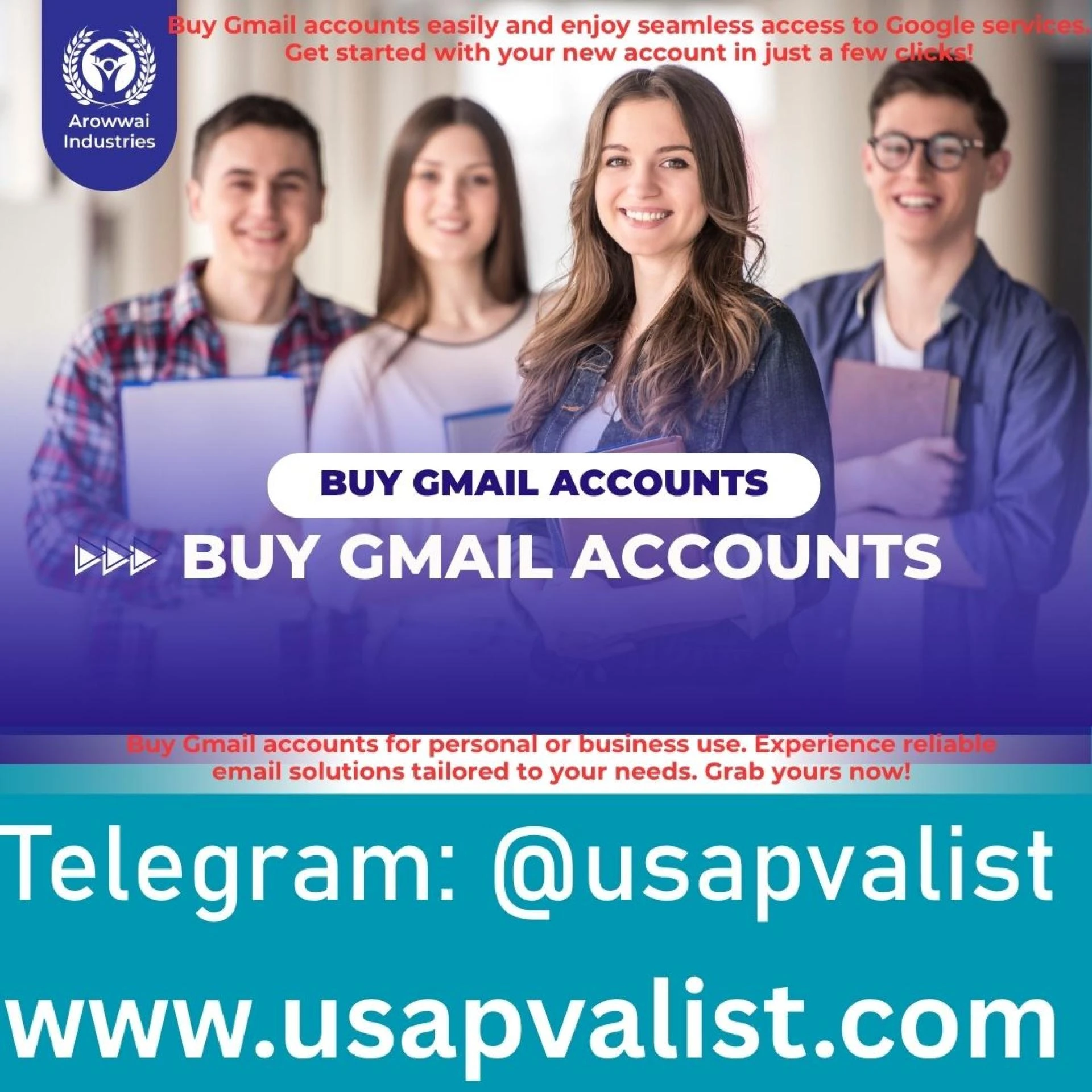 Buy Gmail Accounts (PVA & Old)