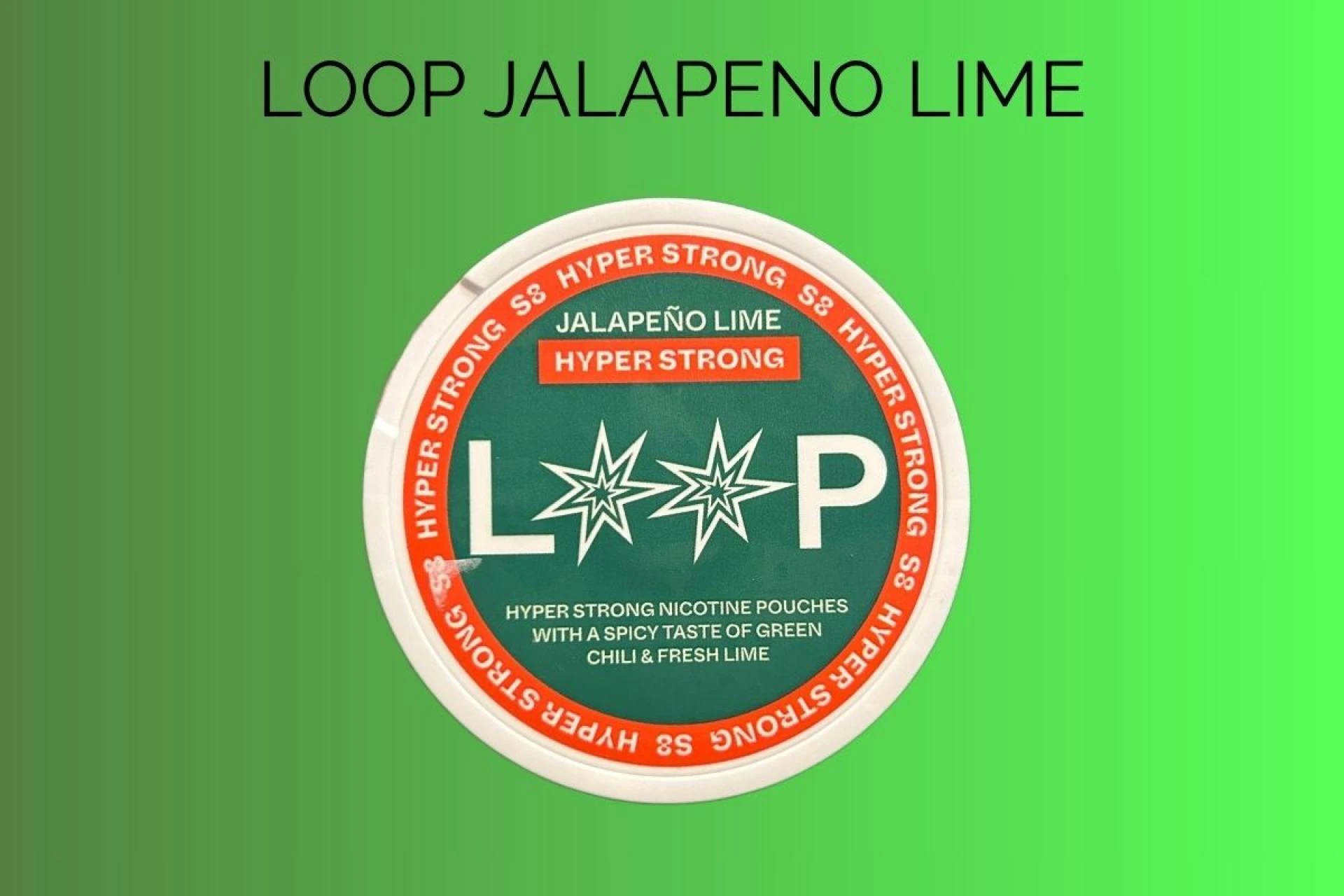 Spicy Lime Snus – LOOP Hyper Strong
