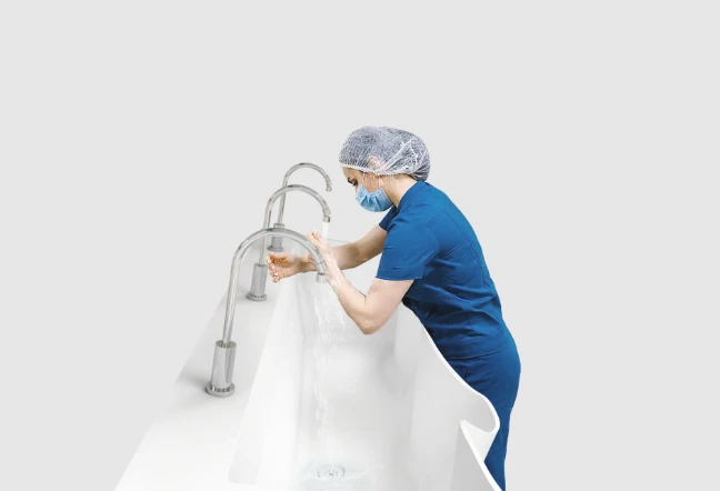 Corian® Solid Surface Surgical Sink