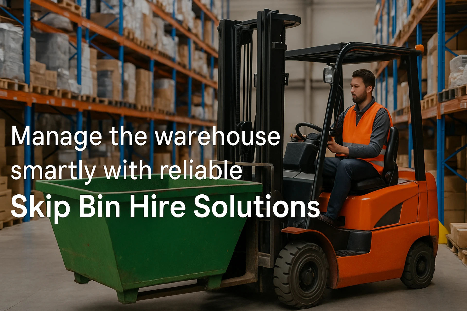 Manage The Warehouse Smartly With Reliable Skip Bin Hire Solutions