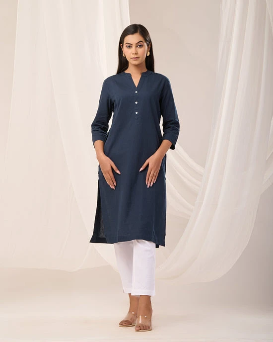 Enhance your Style with the Best Cotton and Linen Kurtis at Swaach