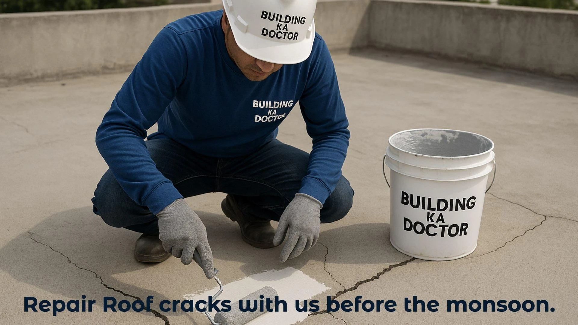 Crack Repair Roof Waterproofing in Odisha – 100% Guaranteed Results!