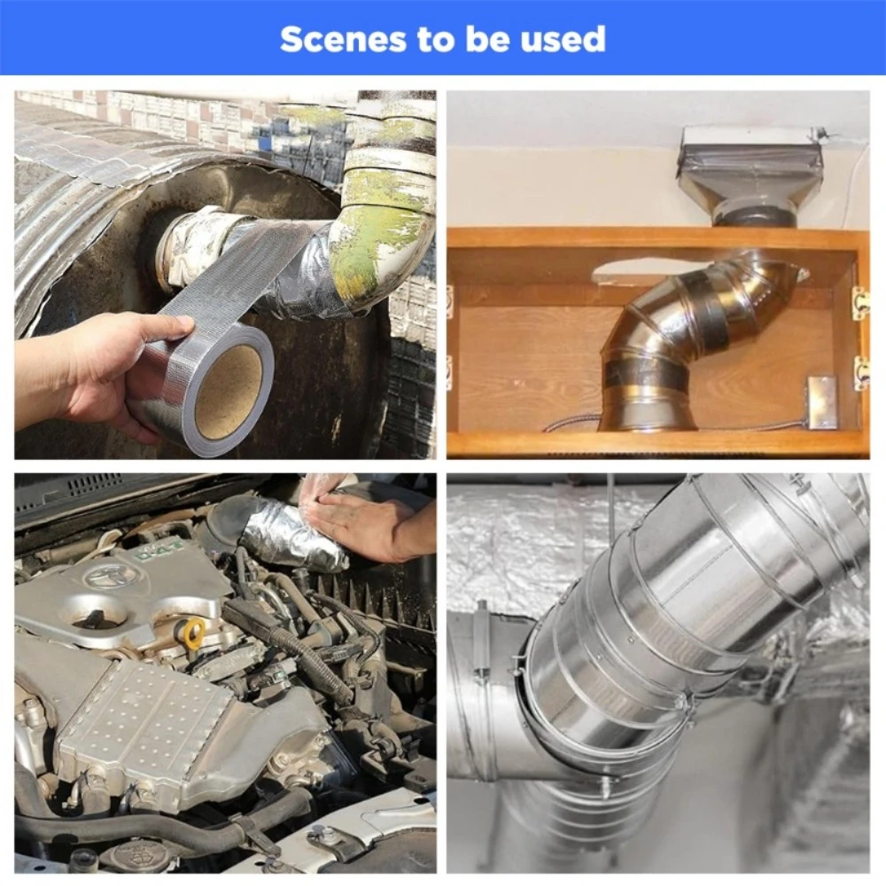 Fiberglass Cloth with Aluminum Foil in Various Applications