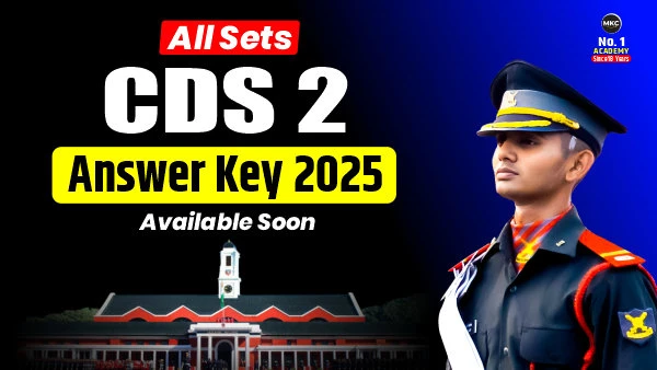 CDS 2 2025 Answer Key PDF – Download Set-Wise Solutions
