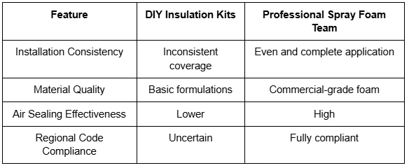 How Spray Foam Insulation Services Improve Homes in Reno, NV