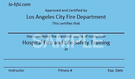 Get Certified with the Best Fire Safety Training Online in Los Angeles
