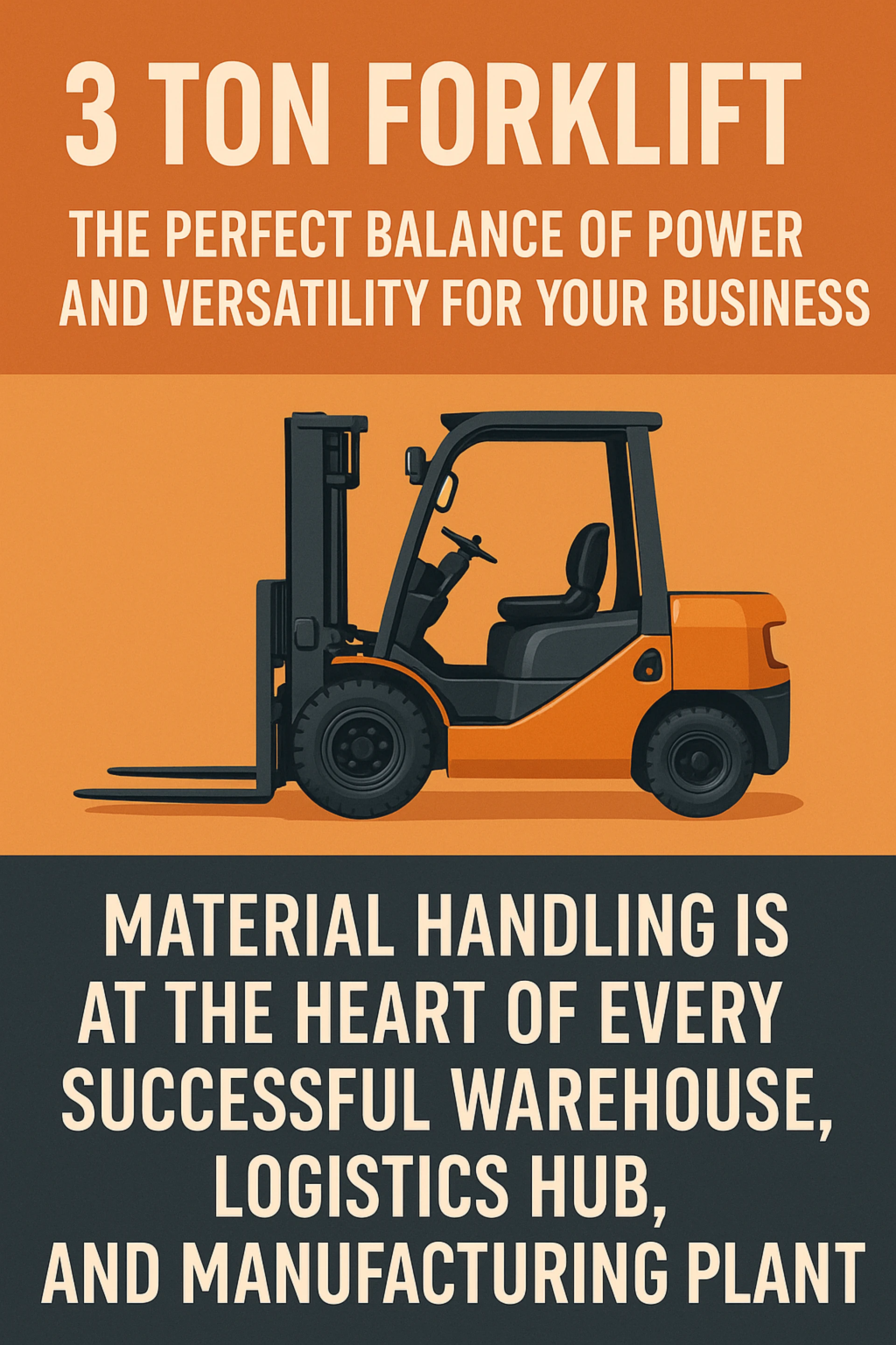 3 Ton Forklift: The Perfect Balance of Power and Versatility for Your Businesst Title