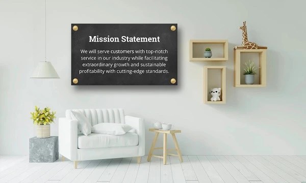 Designing Mission Statement Signs That Actually Reflect Your Values