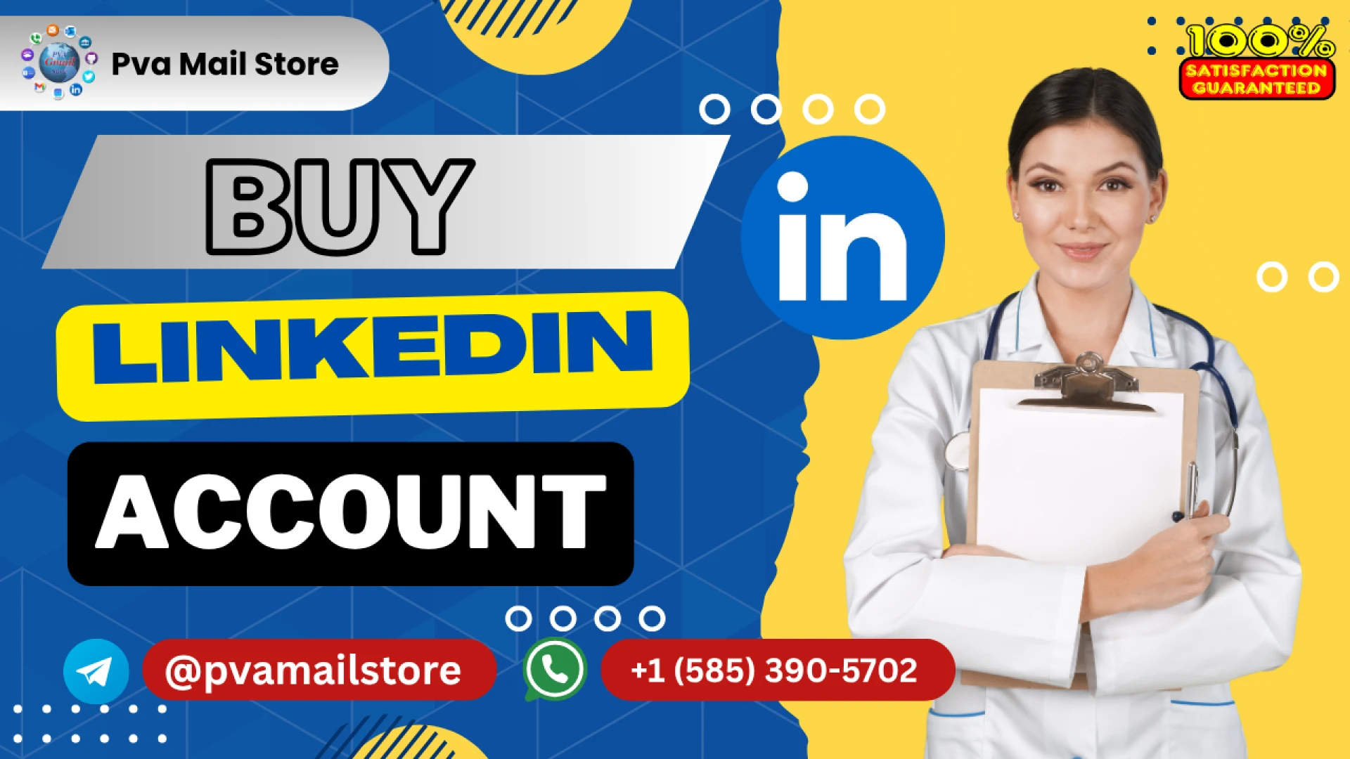 3 Best sites to Buy Linkedin Accounts (PVA & Phone Verified)