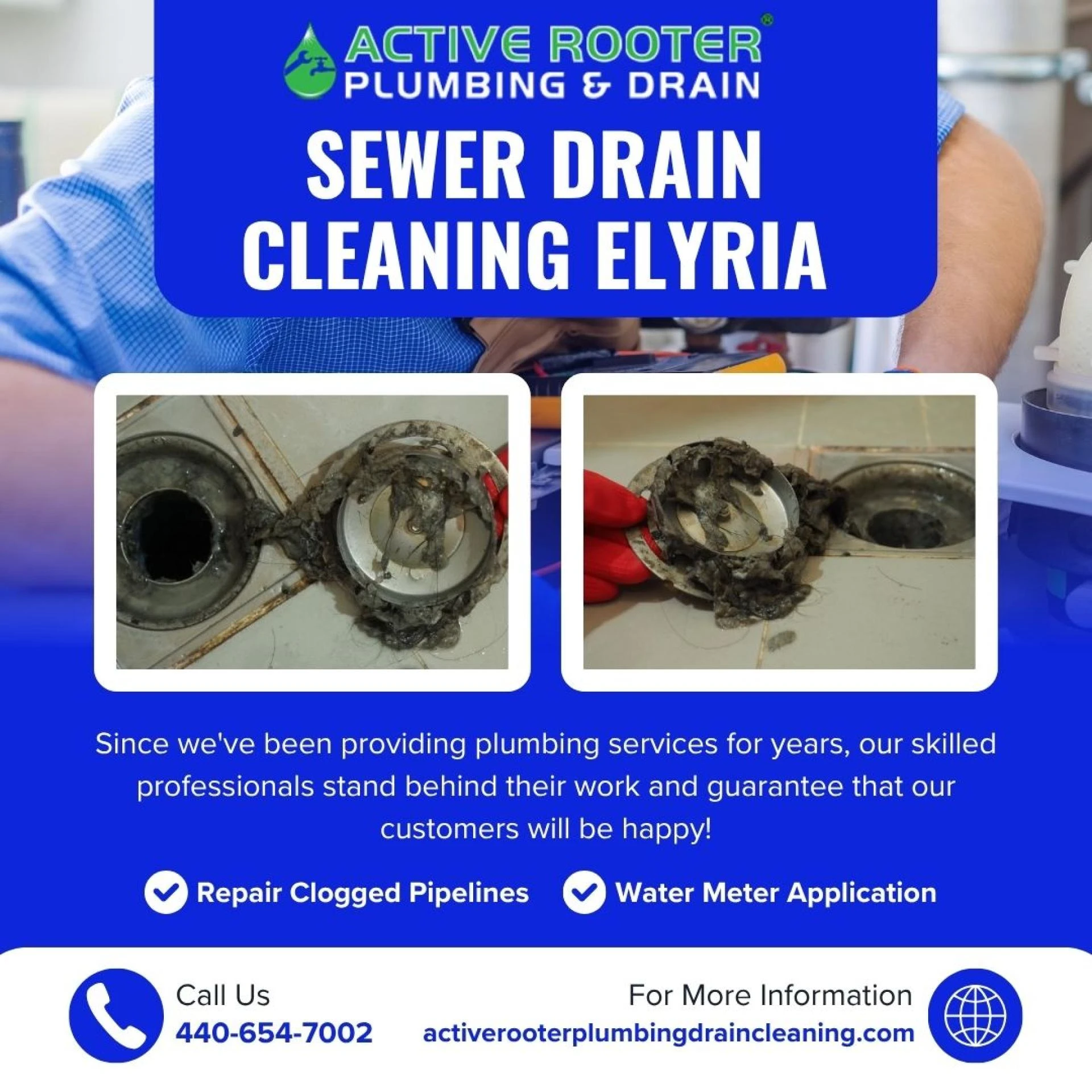 Efficient Sewer Drain Cleaning Elyria Services for Homes and Businesses
