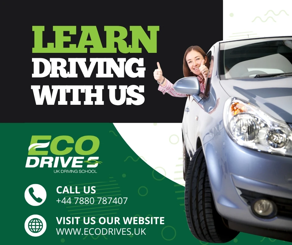 Book your driving lesson with Eco Drives! Learn from the best driving instructors near you and pass with confidence.