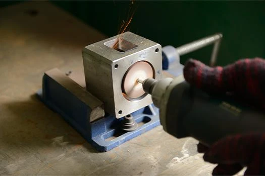 Keying Paint Stripe Disc With Central Hole