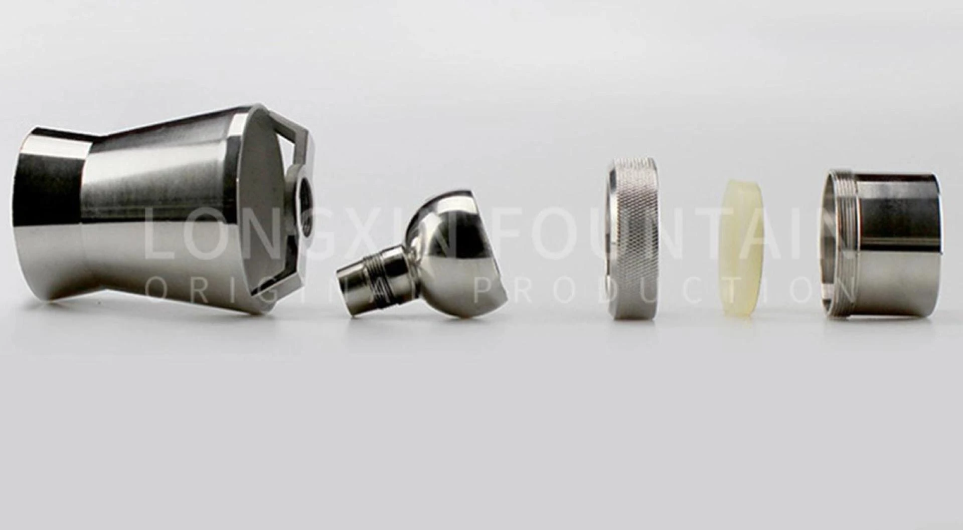 Ice Tower Fountain Nozzle Outdoor Adjustable Stainless Steel Fountain Spray Nozzle