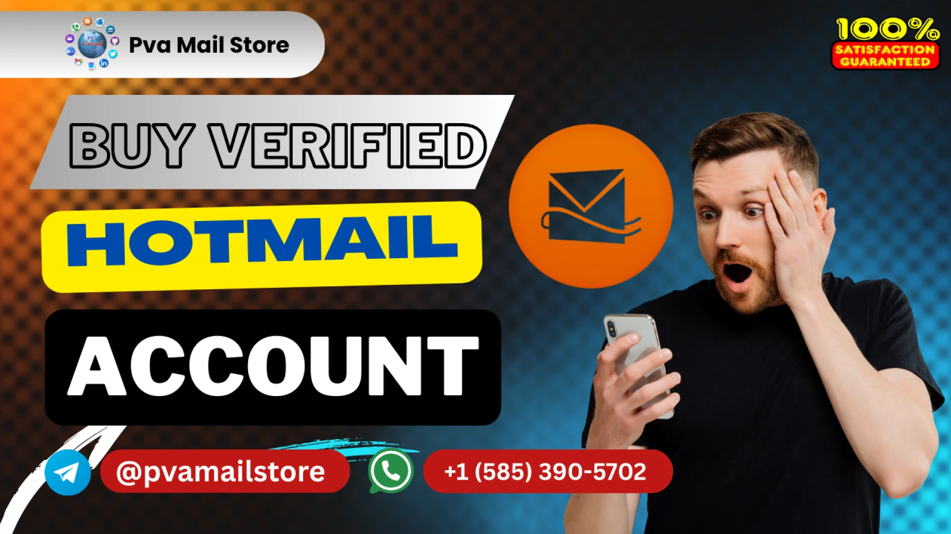 Buy Hotmail Account – Global Access, 100% Working