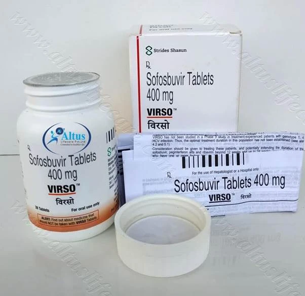 Virso Tablet Sofosbuvir (400mg)
Sofosbuvir Tablets: A New Dawn for Hepatitis C Treatment