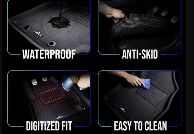 Premium Fortuner Mats by Pharaoh Automotive – Perfect Fit for Every Ride