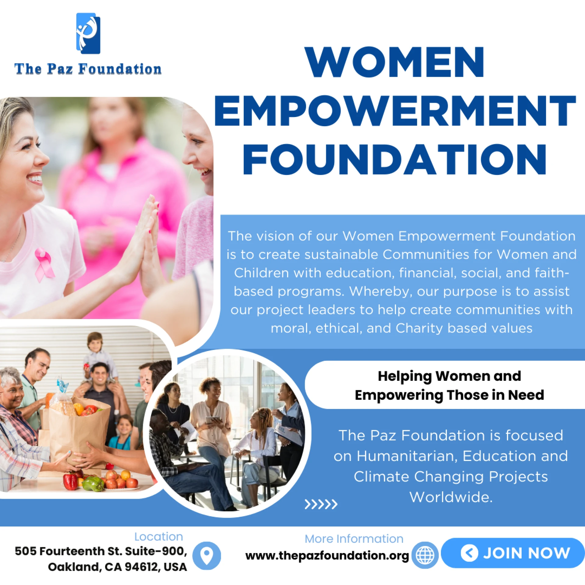 Empowering Her Future: Why Women's Rights Foundations and The Paz Foundation are Vital for the USA