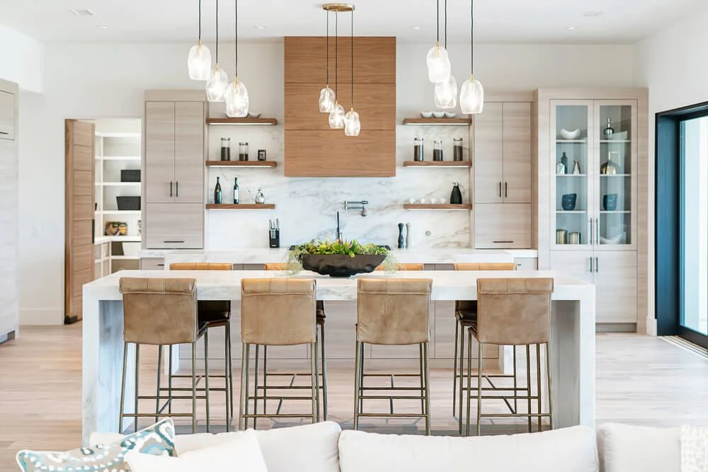 What is a custom luxury kitchen design?