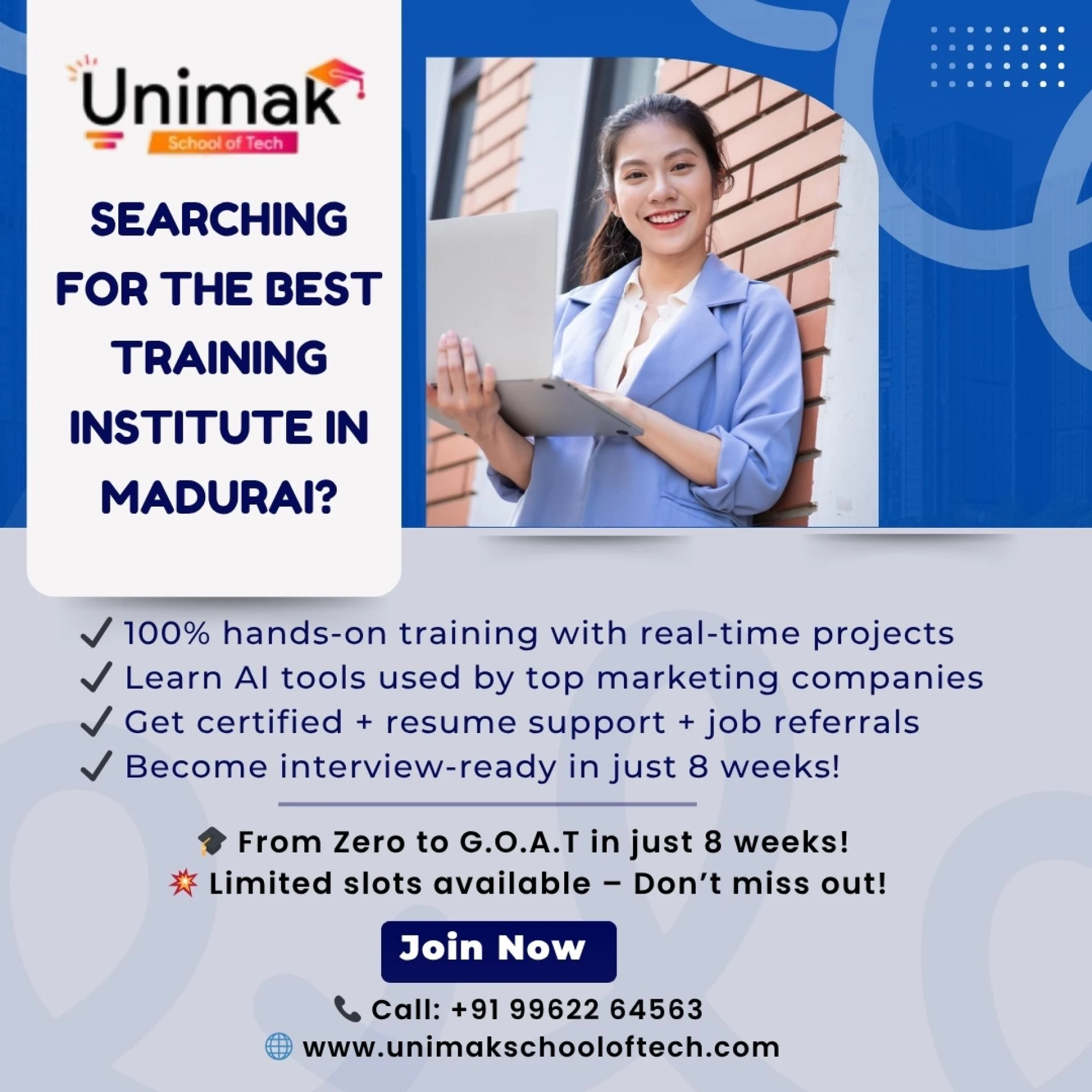 What Will You Learn in a Digital Marketing Course at Unimak School Madurai?