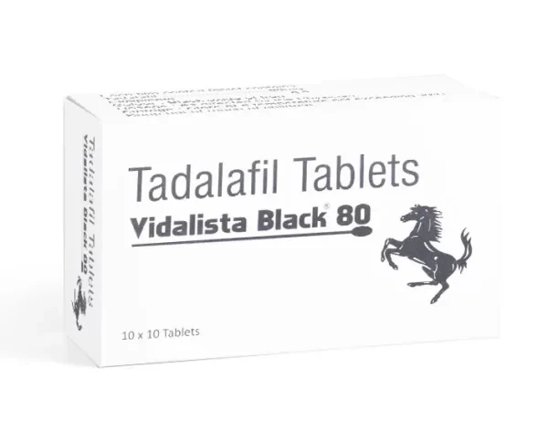 Vidalista Black: Extra Strength Tadalafil for Powerful ED Relief