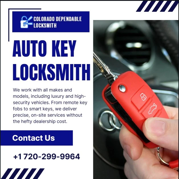 Denver’s Fastest Auto Key Locksmith for Lockouts, Replacements, and Ignition Issues
